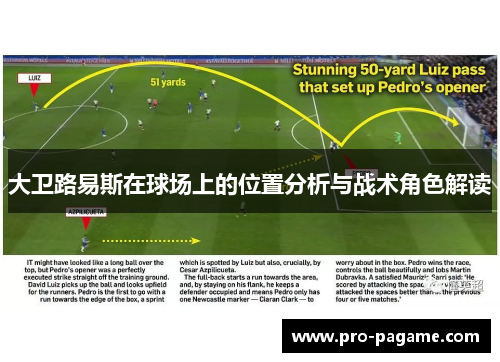 大卫路易斯在球场上的位置分析与战术角色解读